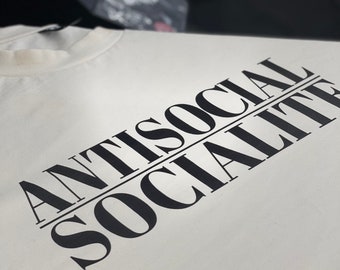 Antisocial socialite | trendy shirts | gift ideas  T-Shirt | black owned  | shirt ideas | cyber week