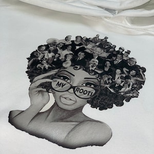 Black history month - My Roots black history -gift ideas - Black Lives Matter - black owned - woman owned- MLK shirts