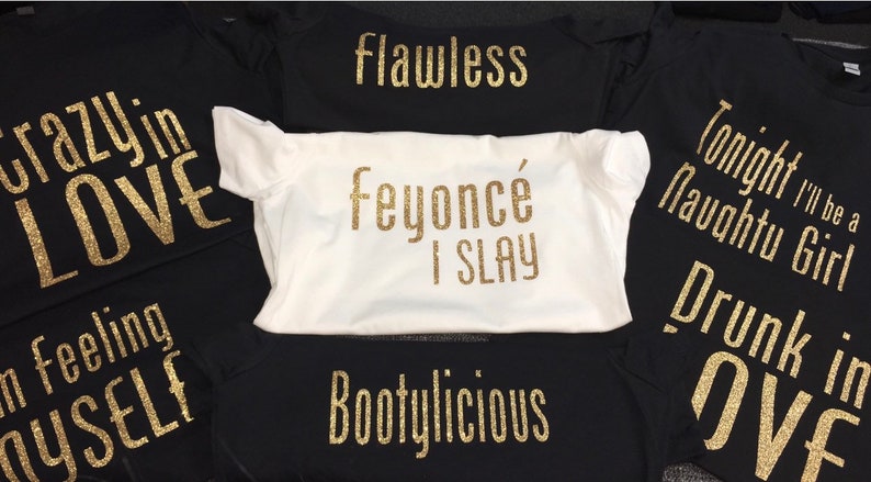 feyonce bridesmaid shirts
