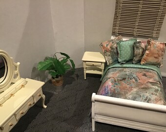Doll house bed spread