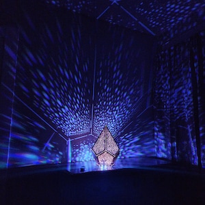 11 Sided Shadow Lamp, Geometric Teardrop - Creates Beautiful Art For Any Room!!!!