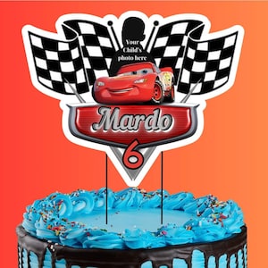 印刷可能な車のケーキ トッパー。車の誕生日パーティー ケーキ トッパー。子供向けの車の誕生日パーティー、車のケーキ デコレーション、車のパーティー。デジタル ファイル。