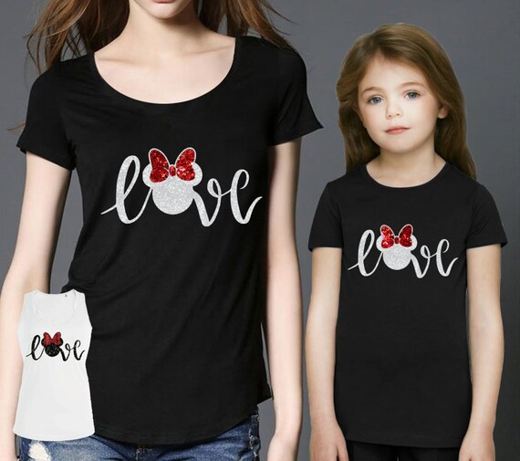 Mom Daughter Disney Outfits Mommy and Me Disney Shirts | Etsy
