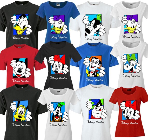 etsy disney family shirts