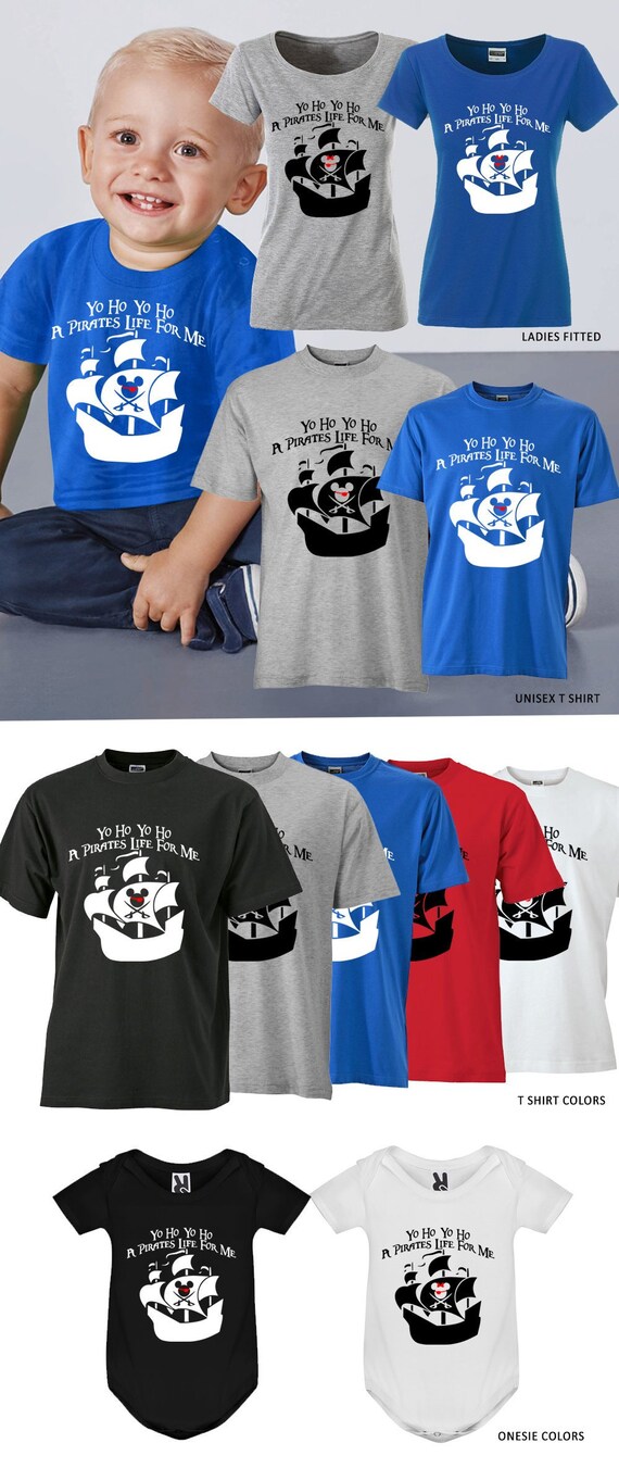 etsy disney pirate shirts