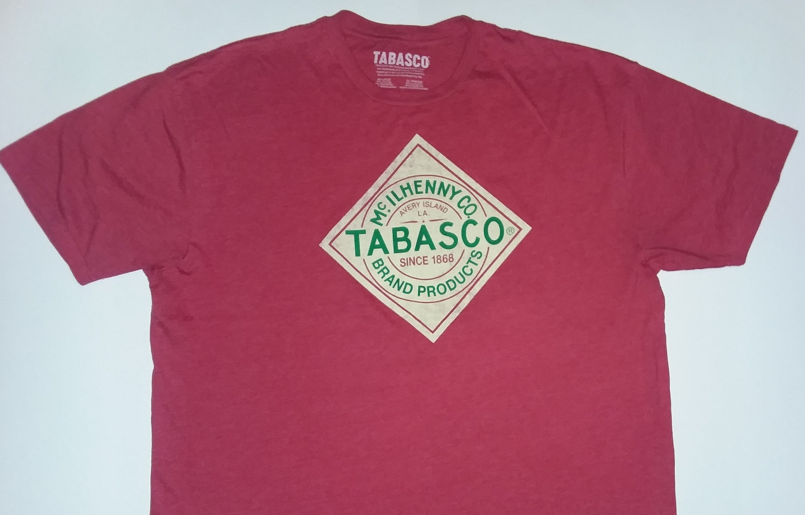 TABASCO Licensed Red Logo Tshirt Size 2XL XXL Etsy