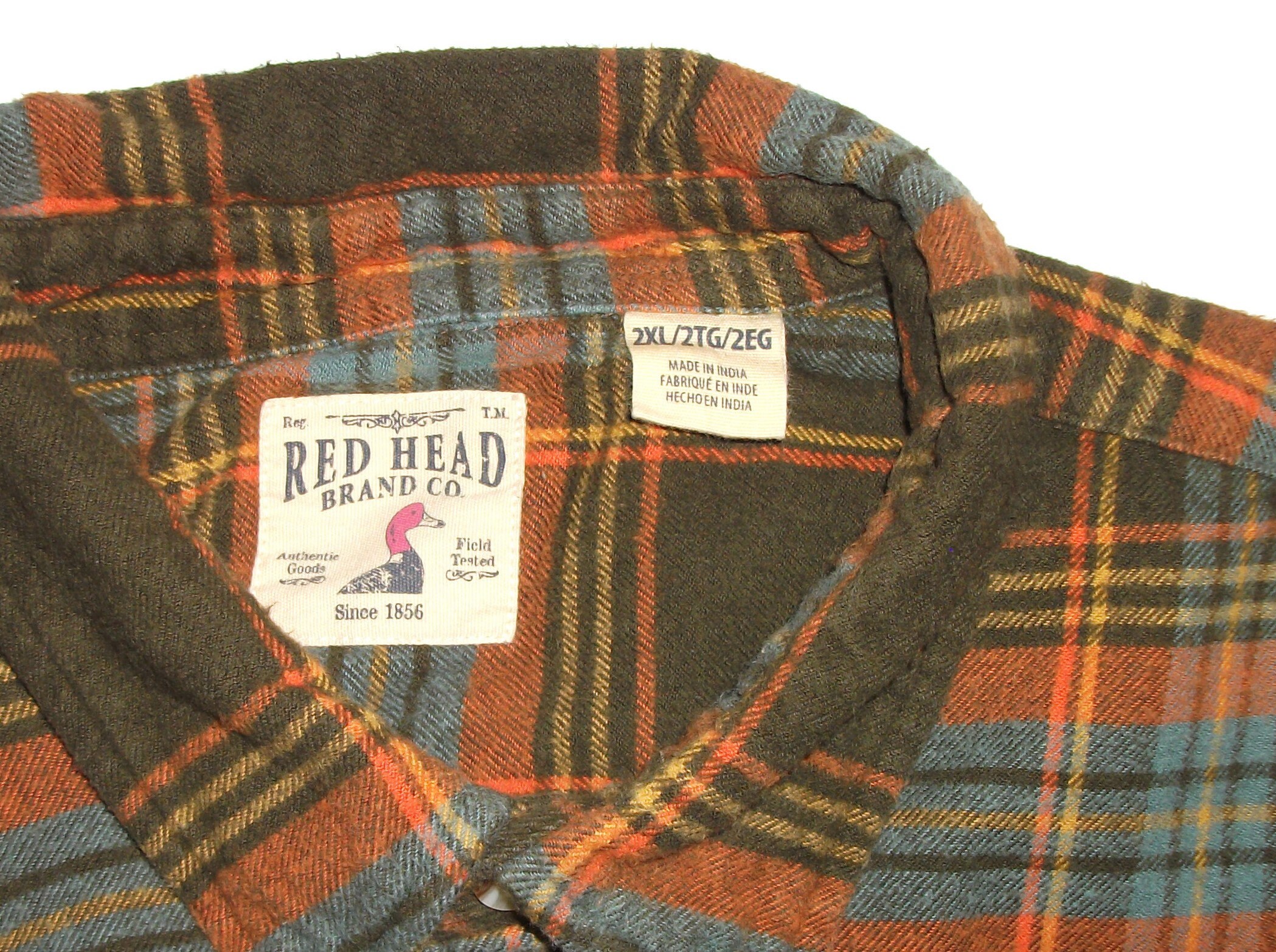 Red Head Brand Co. Heavyweight Flannel Shirt Size 2XL XXL Etsy