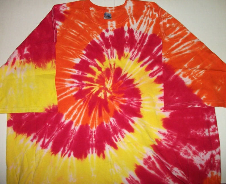 5x tie dye shirts