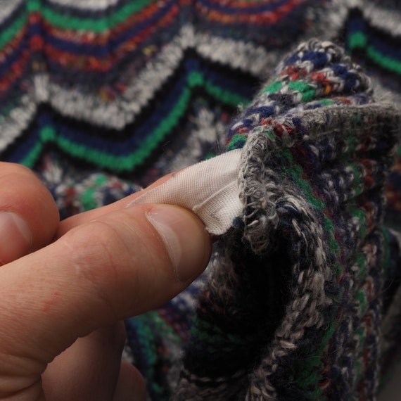 Missoni Sport Mens Vintage Knit Wool Alpaca Cardi… - image 6