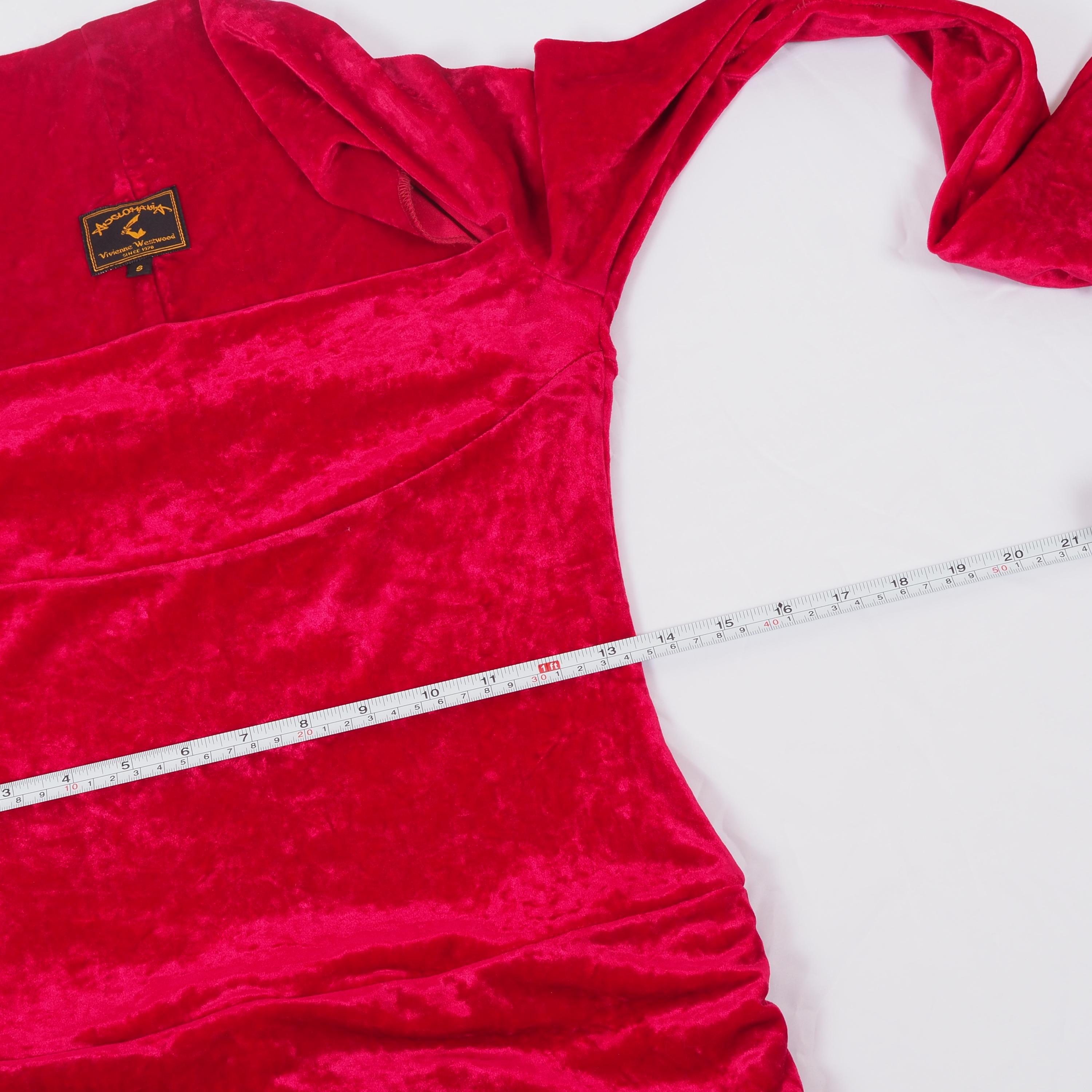 vivienne westwood anglomania red dress Vivienne Westwood Anglomania Red Viscose Dress Size M International