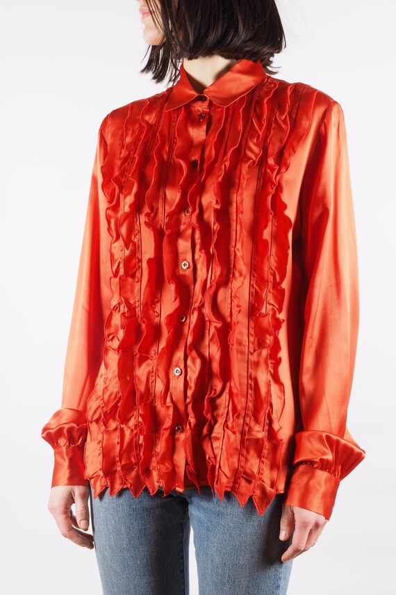 Chemisier Blanc Manches Longues Just Cavalli Taille S (IT 40) - Neuf Avec étiquettes