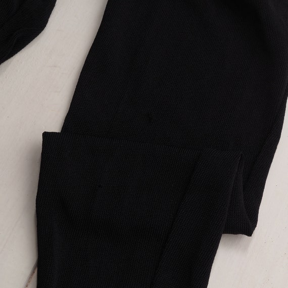 Vintage Azzedine ALAIA Paris Black Long Sleeve To… - image 10