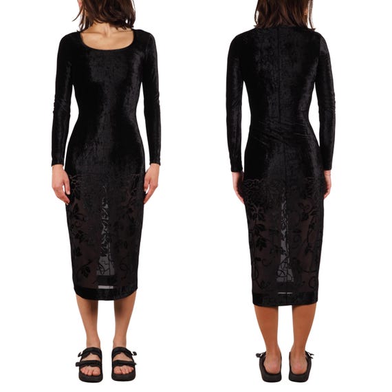 black velvet kenzo dress Black Velvet Kenzo Dress