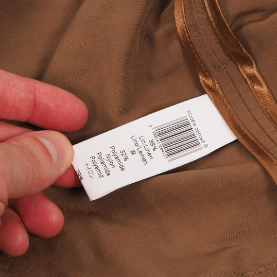 Kenzo Belted Trench Coat Vintage Women Brown Avantgarde Size FR 38