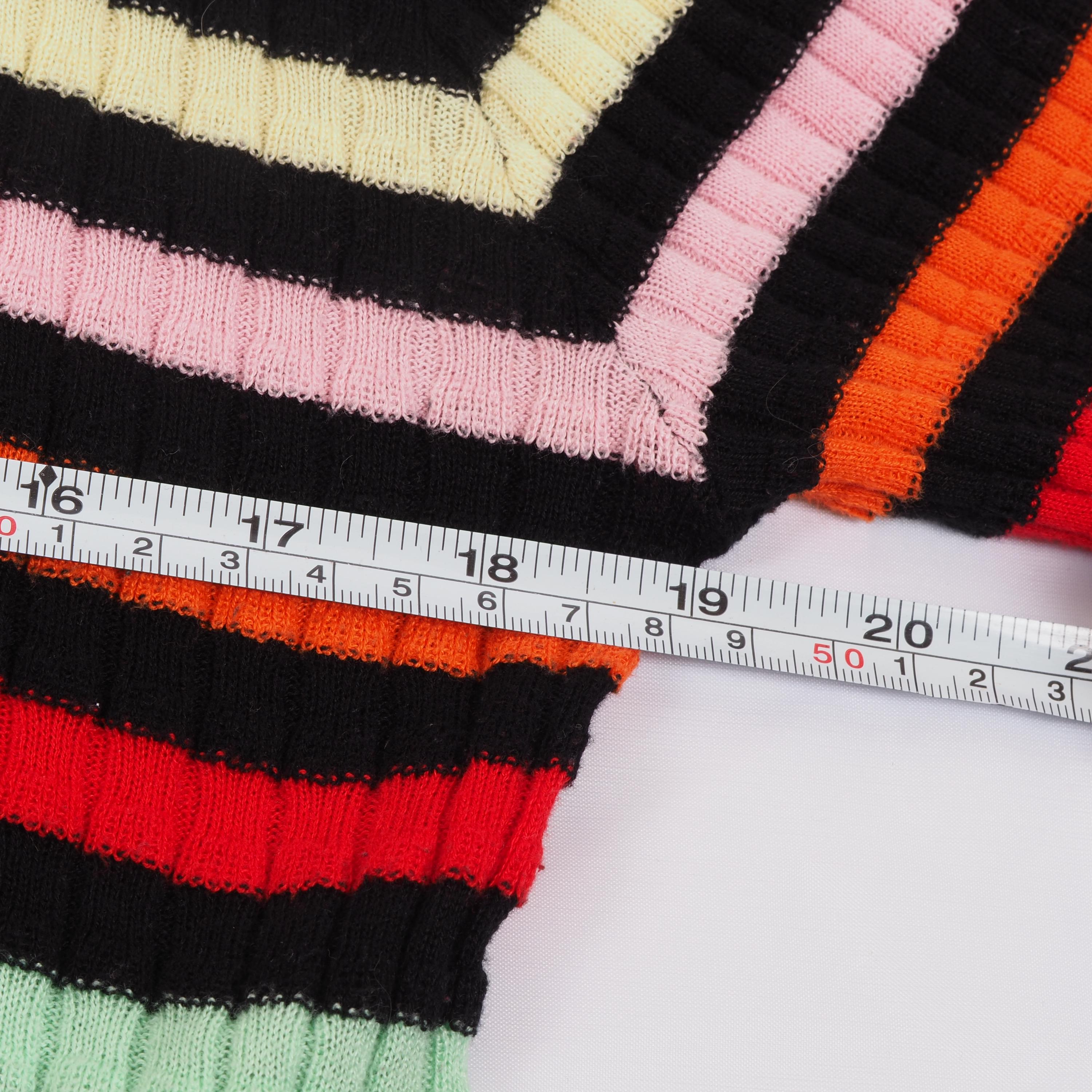 Pull Rayé Multicolore Sonia Rykiel Pour H&M En Coton, Taille XS - Occasion Très Bon état