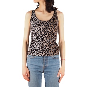 Dolce & Gabbana Top Vintage Women Animal Print Tank 3 / M / L