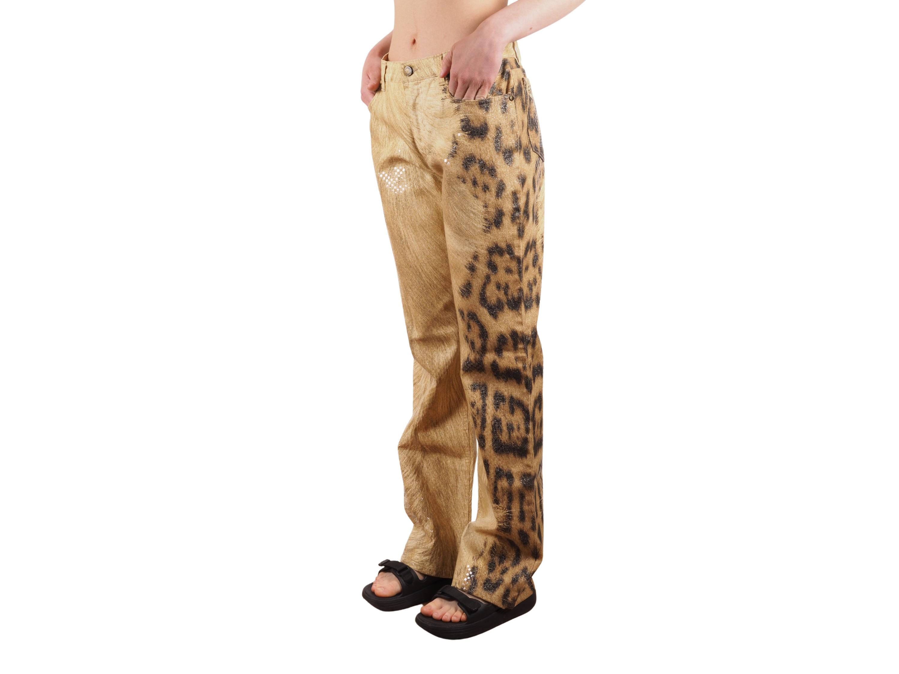 Roberto cavalli pants - Etsy Polska