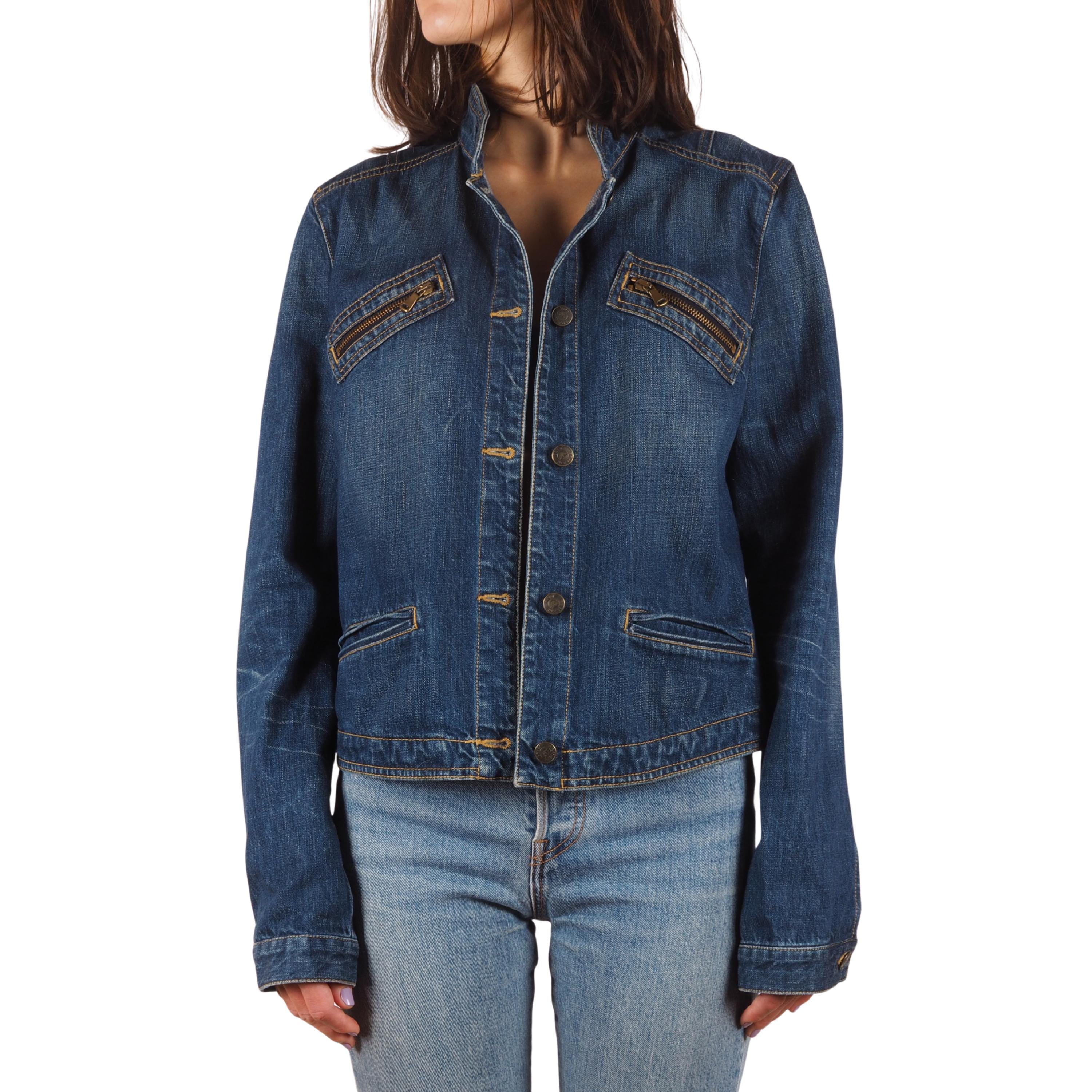 激レア ARMANI JEANS denim コート イタリア製 vintage Armani jeans Vintage 90s denim jacket size US10 made in italy | eBay