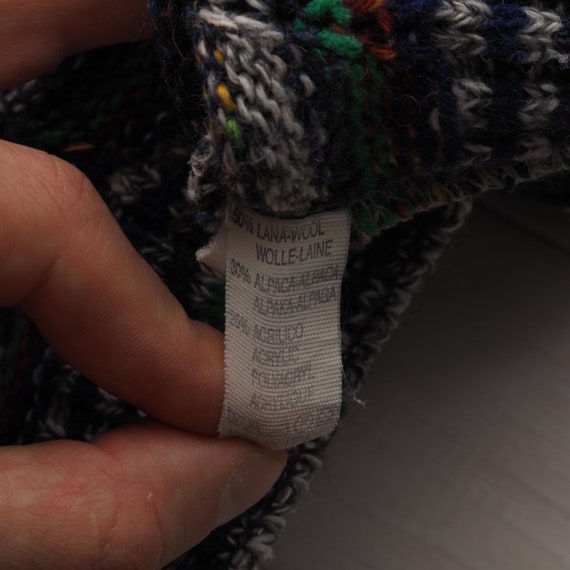 Missoni Sport Mens Vintage Knit Wool Alpaca Cardi… - image 5