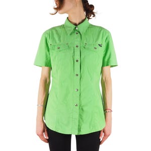 Lime Green Women Shirt