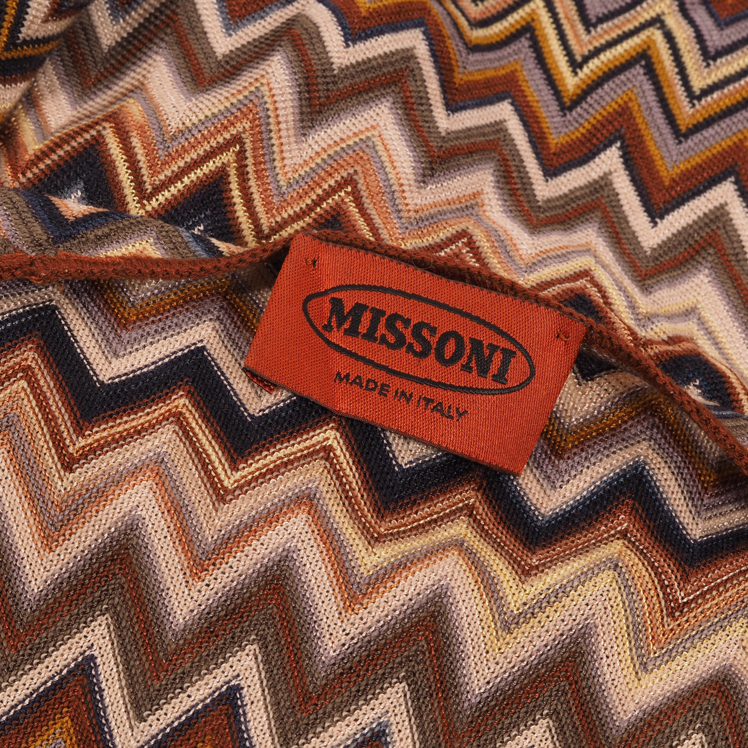 Missoni ミッソーニ 掛け布団カバー、ジグザグ模様、ユニーク、ブラウン Missoni ミッソーニ 掛け布団カバー、ジグザグ模様、ユニーク