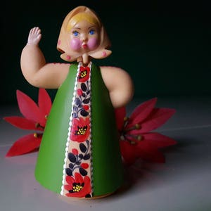 1940s Russian Bakelite Nodder DollBobblehead image 6