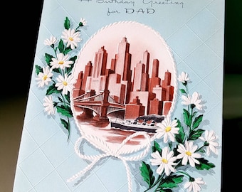 1949 Birthday Greeting for Dad--Unused