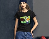 Franken-Rosie Women 39 s Anvil Fashion Fit Tee