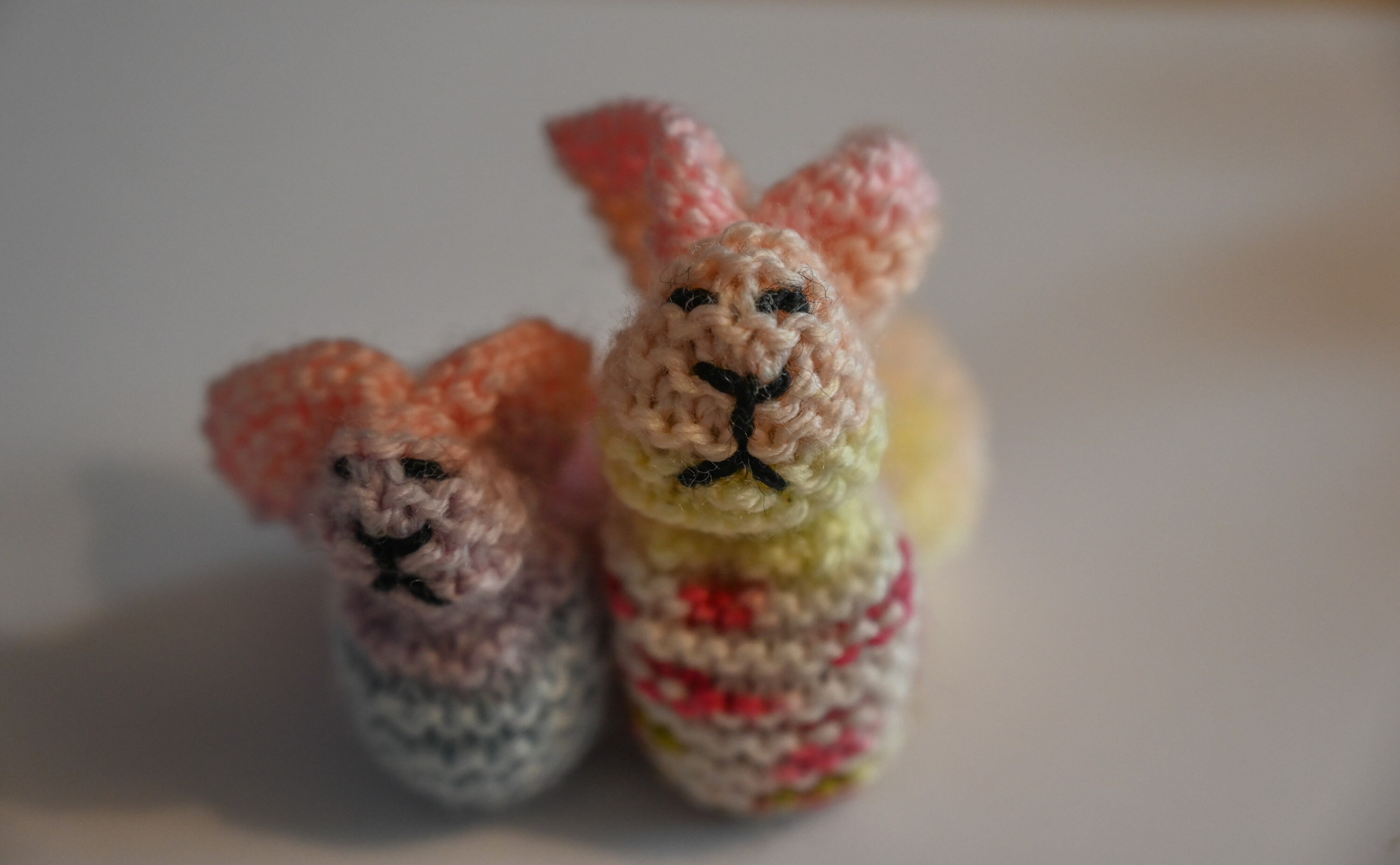 Two Easter bunny catnip cat/kitten toys Etsy