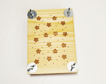 Blumenpresse, trocknende Blumen botanische Presse, tragbare Pflanzenpresse, Herbar, Geburtstagsgeschenk, Hochzeitsgeschenk, Muttertagsgeschenk