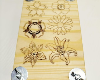 Flower press, drying flowers botanical press, portable plant press, herbarium, birthday gift, wedding bride gift, mothers day gift