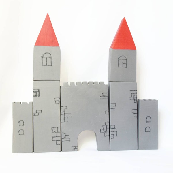 childrens wooden castle