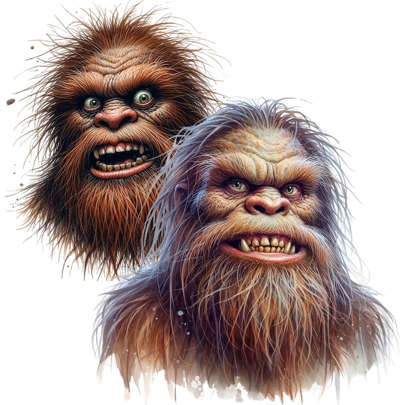 Sasquatch, Bigfoot images, unusual charm, for your creative pursuits, complemented by unique image files, 23 PNG transparent background image 6