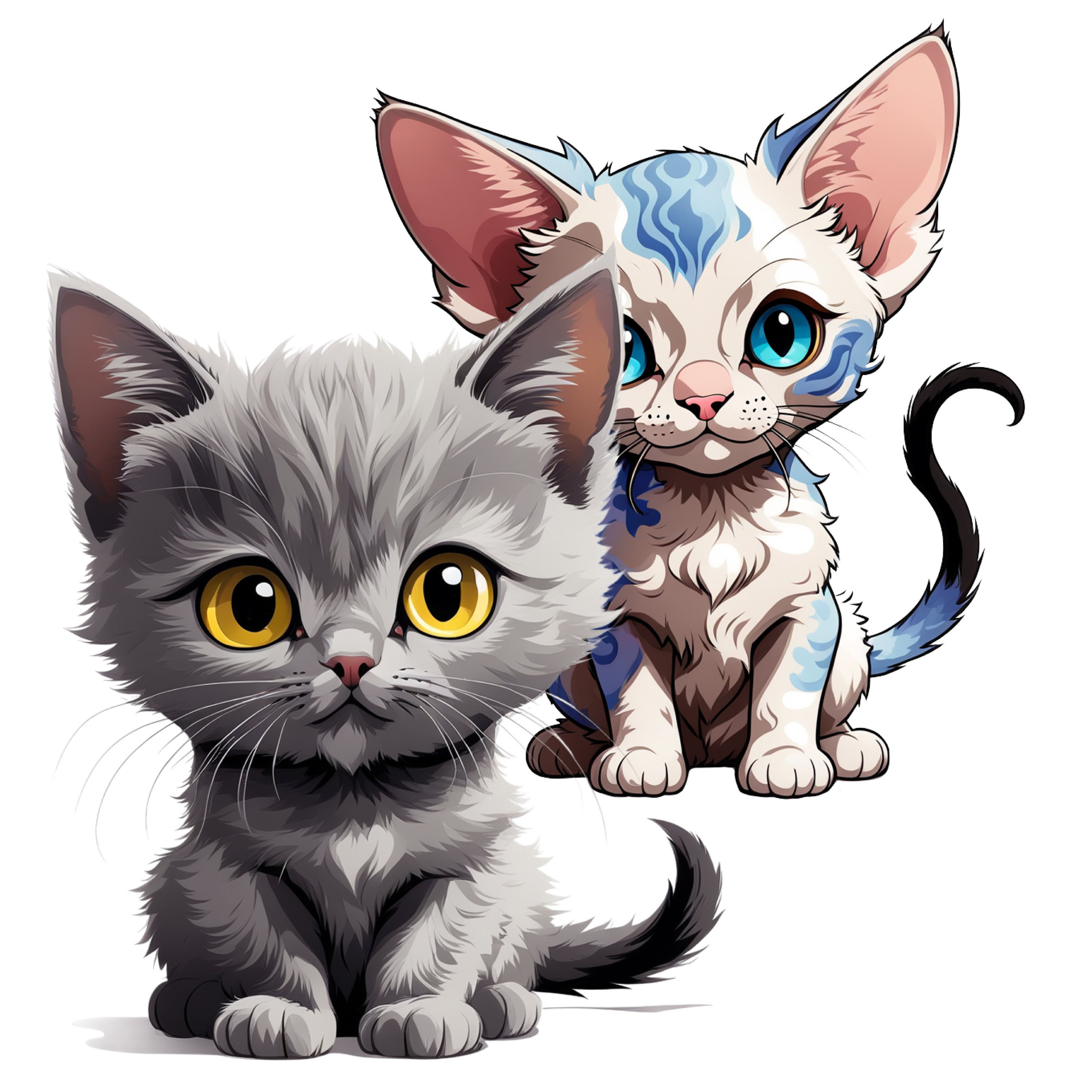 Cat Drawings, Popular Cat Breeds for Your Creativity and Printing ...
