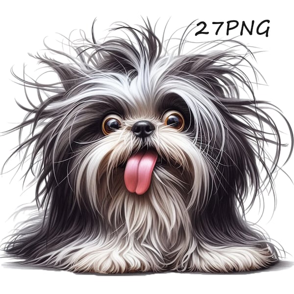 shih tzu images, unusual charm, for your creative pursuits, enhanced with unique image files, 27 PNG images transparent background