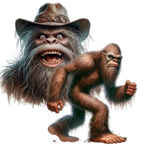 Sasquatch, Bigfoot images, unusual charm, for your creative pursuits, complemented by unique image files, 23 PNG transparent background image 9