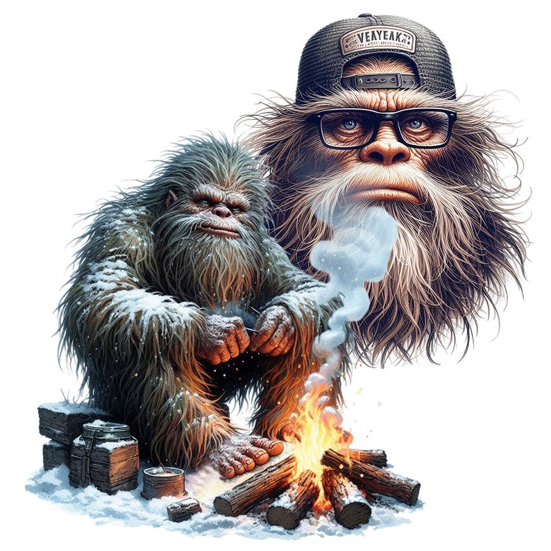Sasquatch, Bigfoot images, unusual charm, for your creative pursuits, complemented by unique image files, 23 PNG transparent background image 7