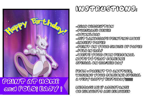 Biglietto D'Auguri Di Compleanno Ufficiale Pokémon - Danilo Promotions