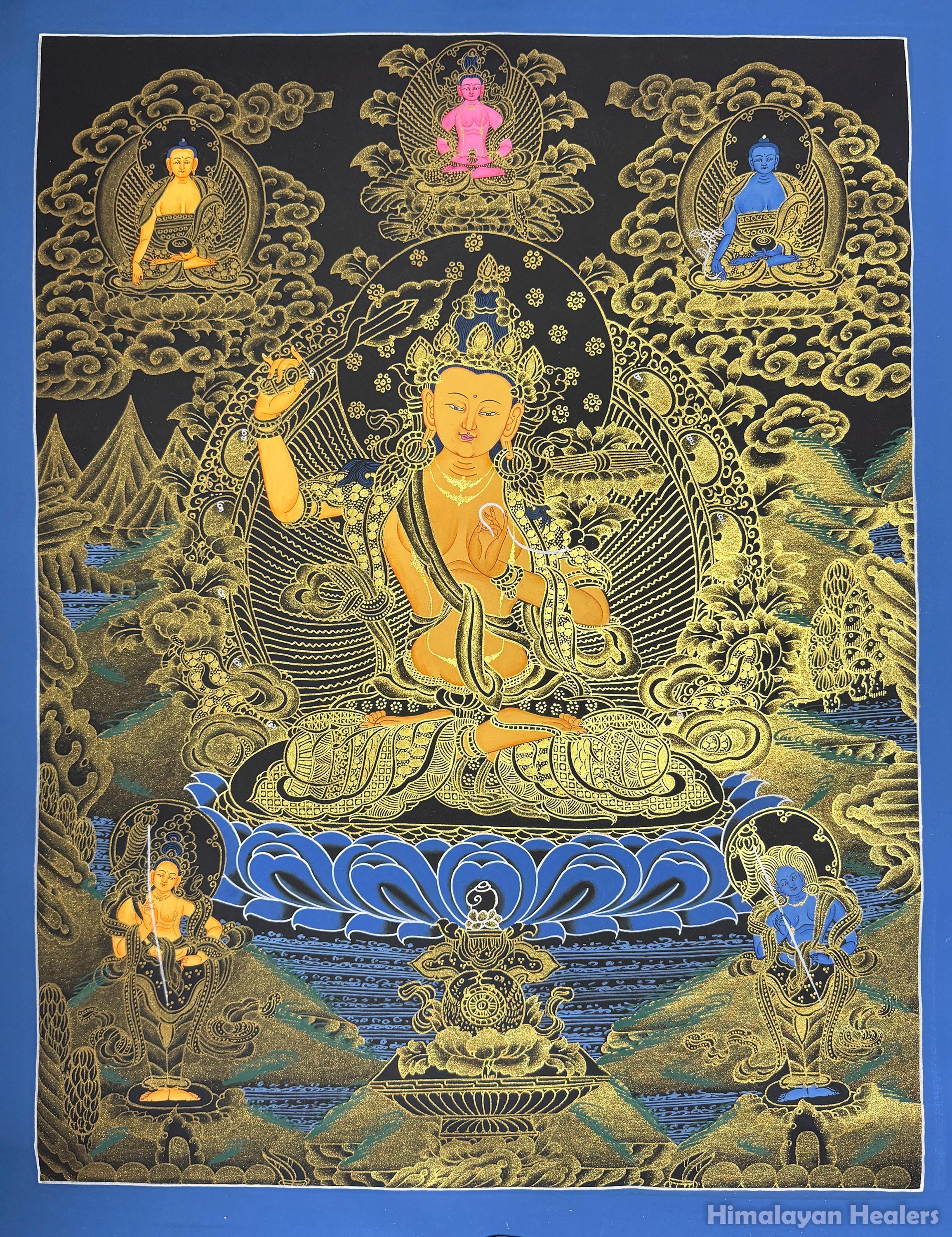 【希少】慰霊 盆踊 舞 月夜神楽 絵 掛軸 仏教 日本画美術 骨董品 インテリア il_fullxfull.6831198010_qr44.jpg