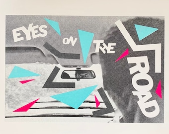 A3 Risograph film photo print