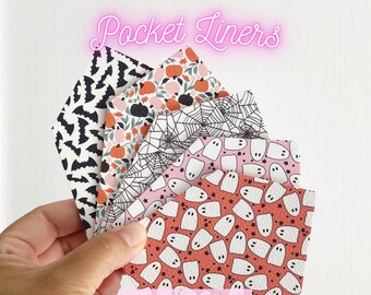 Halloween Interchangeable Liners for Pockets | Tiered Tray Decor and Accessory