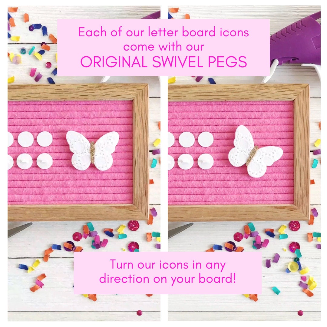 Custom Color Letter Icons for Letter Boards | Build a Word - Etsy