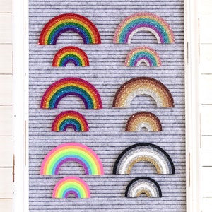 Rainbow Letter Board Icons and Accessories