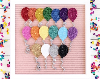 Balloon Letter Board Icons and Accessories | PICK YOUR COLORS
