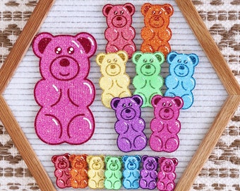 Gummy Bears Letter Board Icons and Accessories