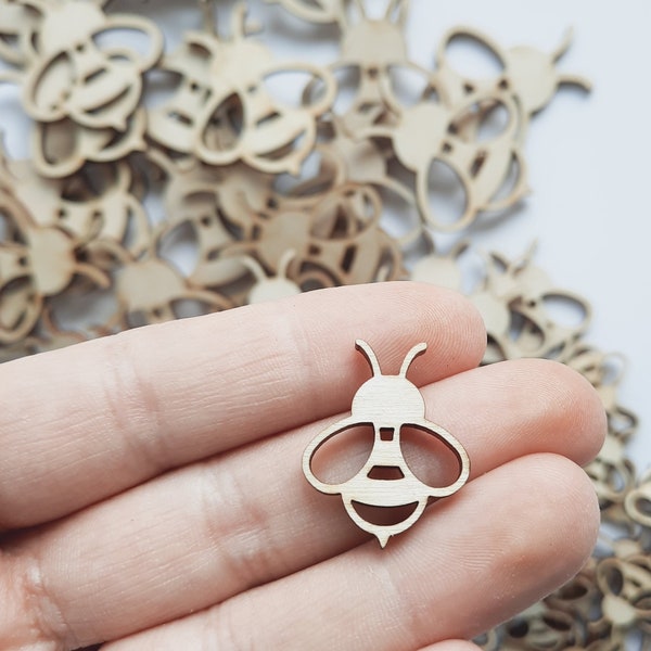 Wooden Bees Etsy