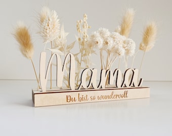 Mother's Day gift with dried flowers, gift for Mother's Day