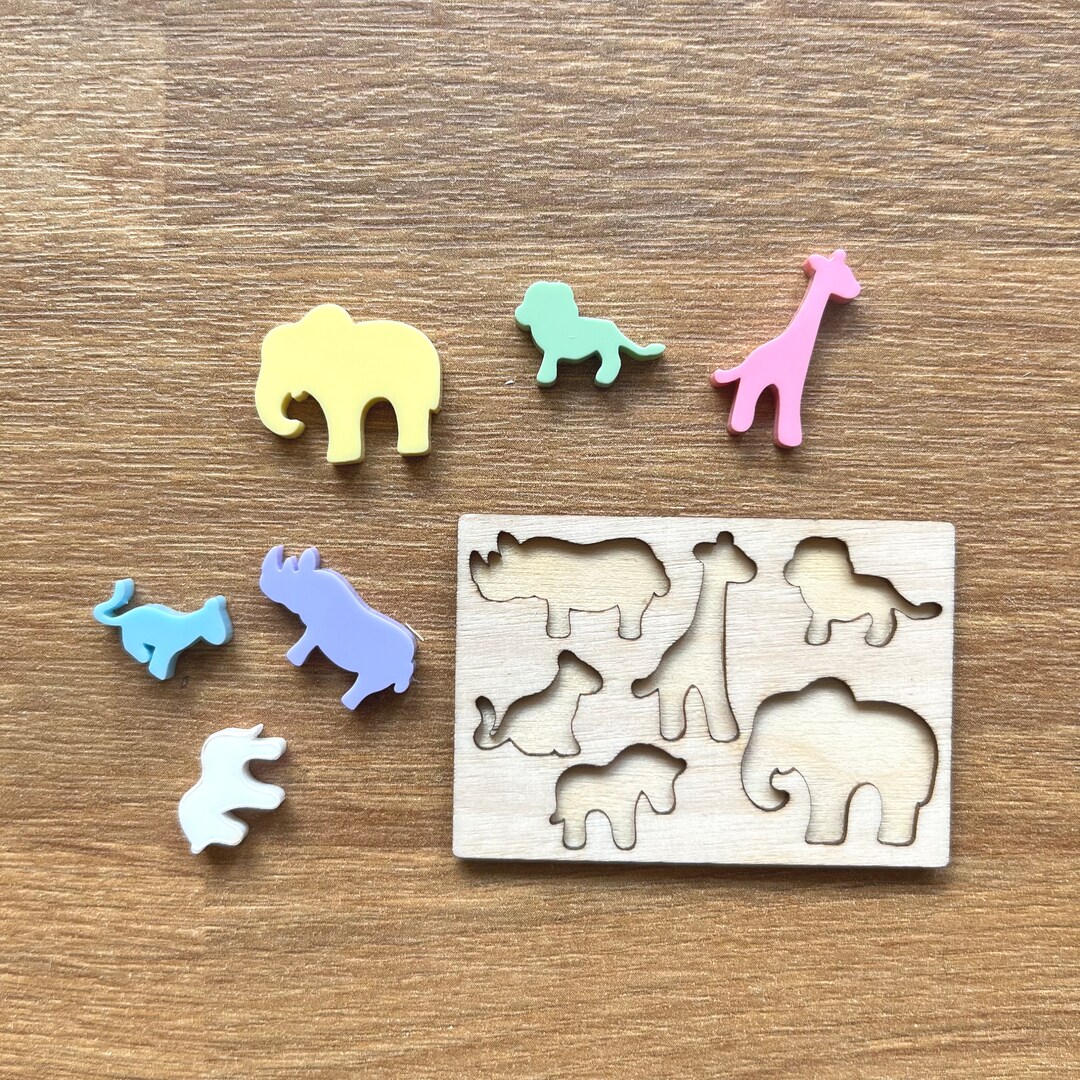 Mini Dollhouse Jigsaw Puzzle Safari Dollhouse Jigsaw Puzzle Etsy