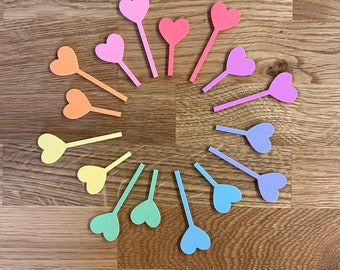Motif plug hearts for personalized birthday plate with vase and candle, candle plate, birthday wreath, table decoration