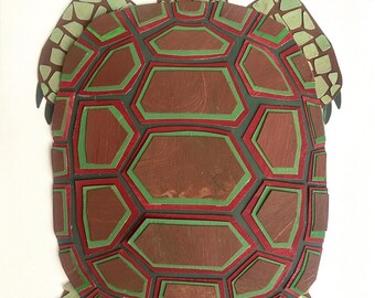 Tortuga 2 de 12” x 9”
